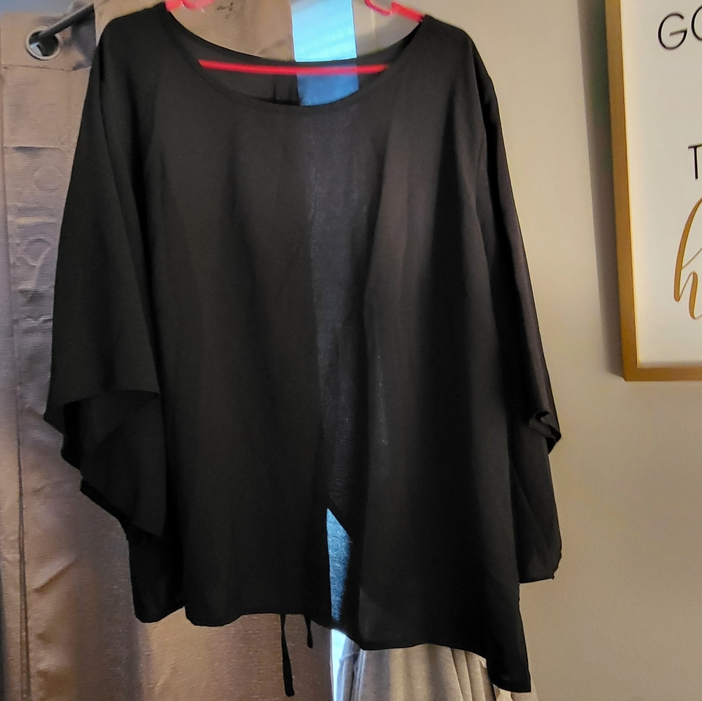 Womens black blouse